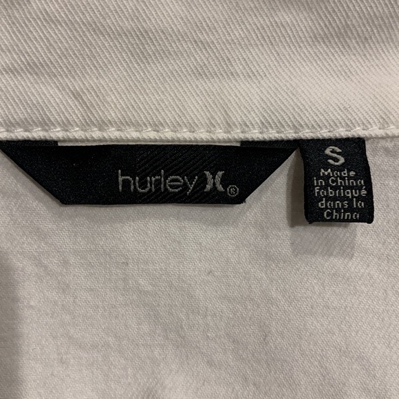 Hurley Ladies White blazer women’s cotton Jacket size small - Picture 7 of 8